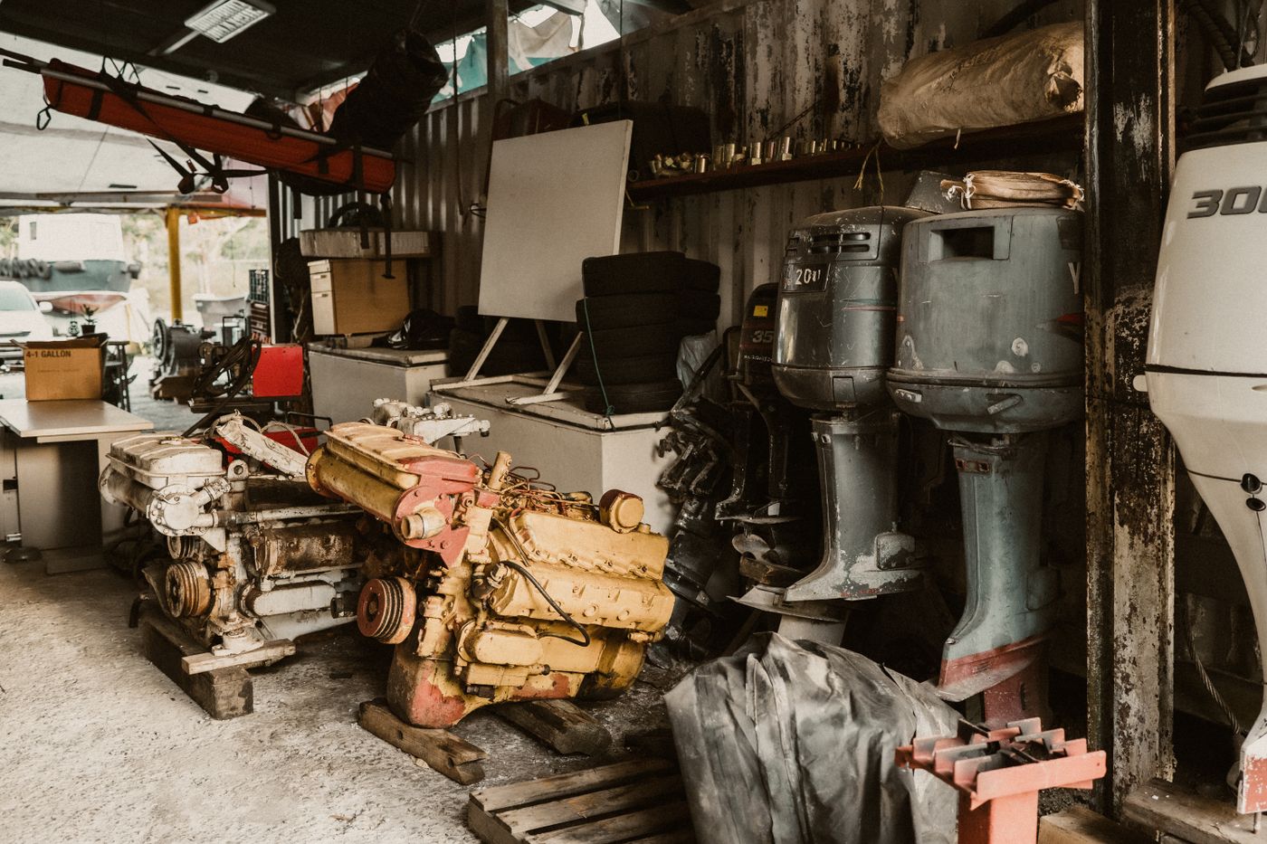 Motorisation et mécanique marine